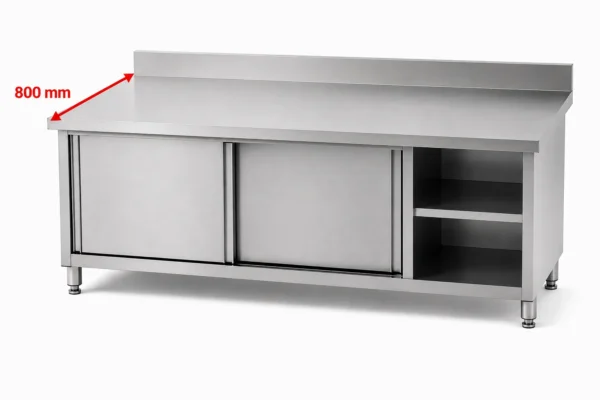 Arbeitsschränke Tiefe 800 mm