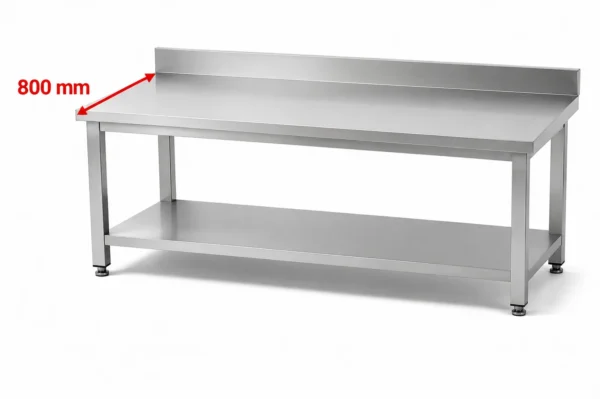 Arbeitstische Tiefe 800 mm