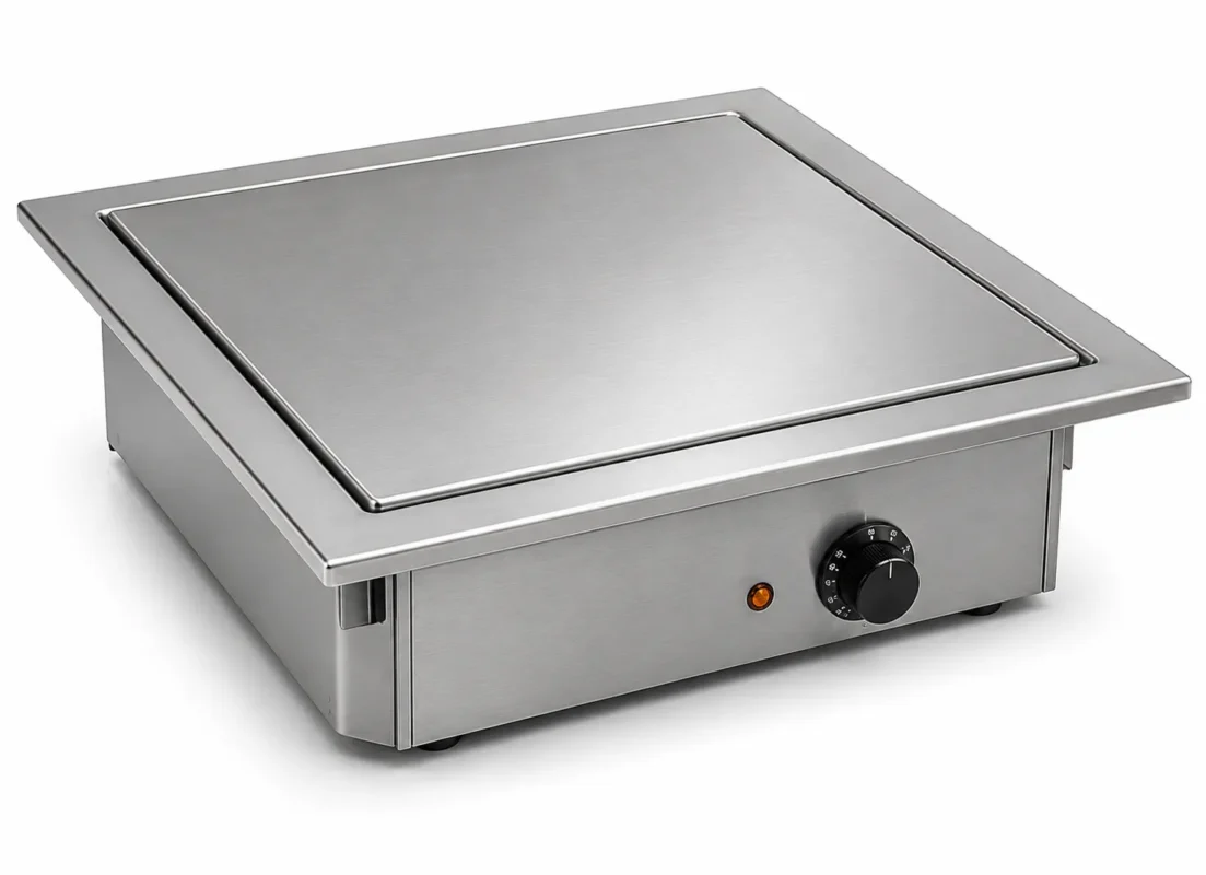 Einbau Warmhalteplatten
