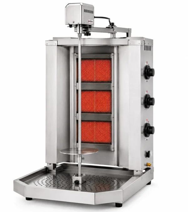 Elektro-Dönergrills Motor oben