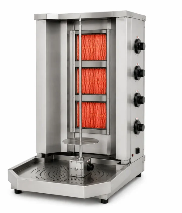 Elektro-Dönergrills Motor unten