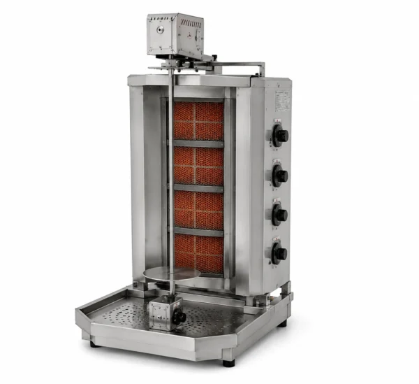 Gas-Dönergrills Motor unten