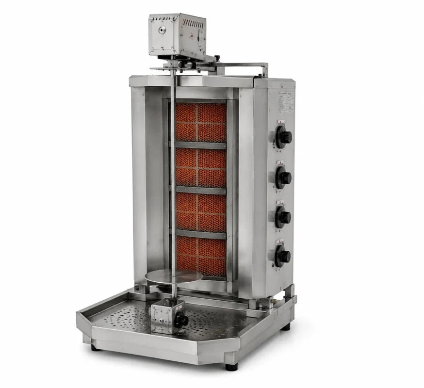 Gas-Dönergrills Motor unten