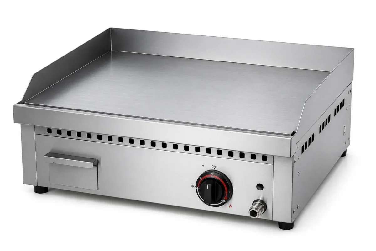 Mobile Gas Tisch-Bratplatten