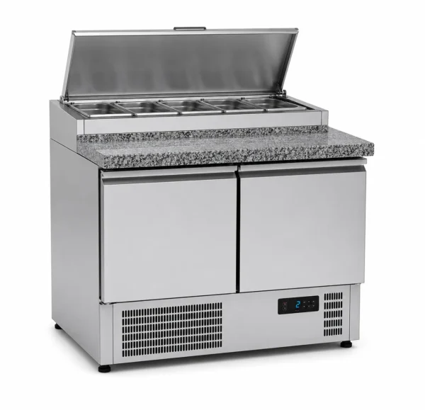 Saladetten mit Edelstahldeckel