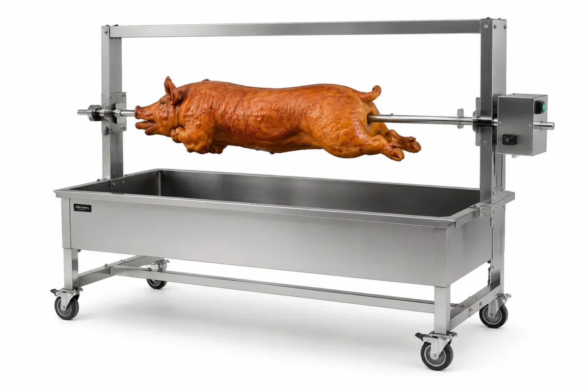 Spanferkelgrills