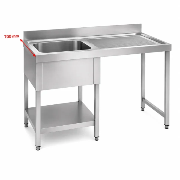 Spülmaschinentische 700 mm Tiefe