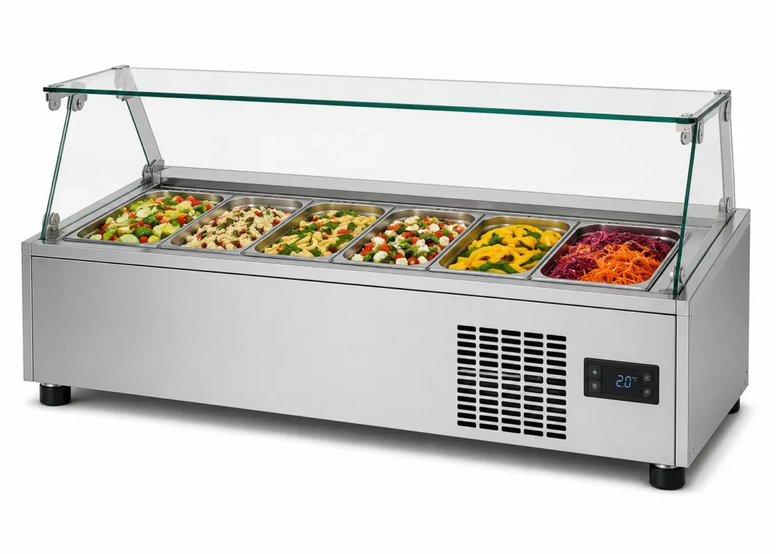 Tisch-Kühlvitrinen Self Service