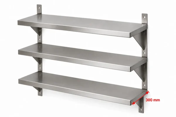 Wandregale 300 tief (dreifach)