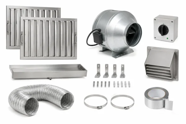 Zubehör Wandhauben