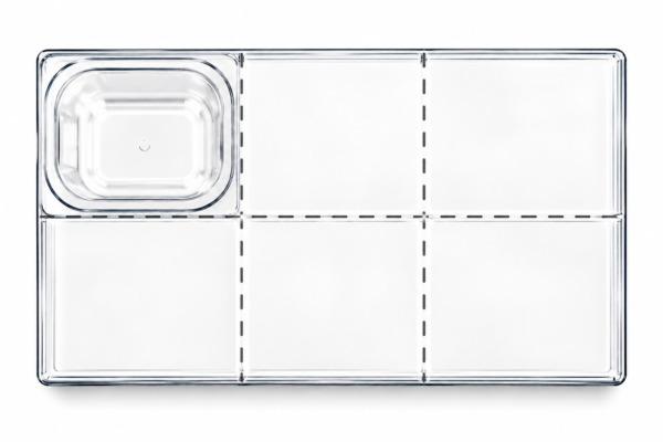 GN 1/6 Polycarbonat transparent